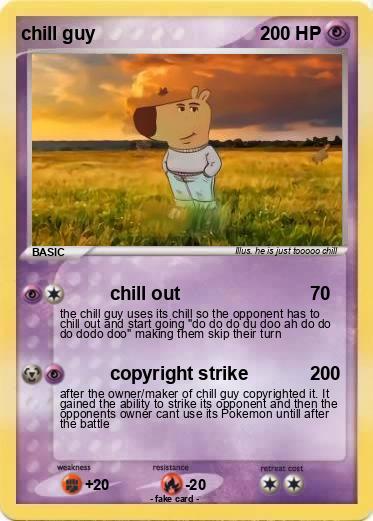 Pokemon chill guy