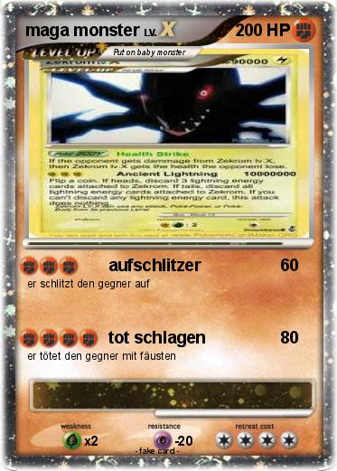 Pokemon maga monster