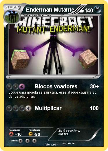 Pokemon Enderman Mutante