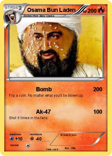 Pokemon Osama Bun Laden