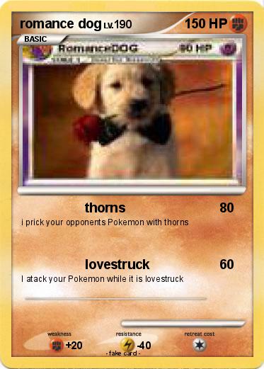 Pokemon romance dog