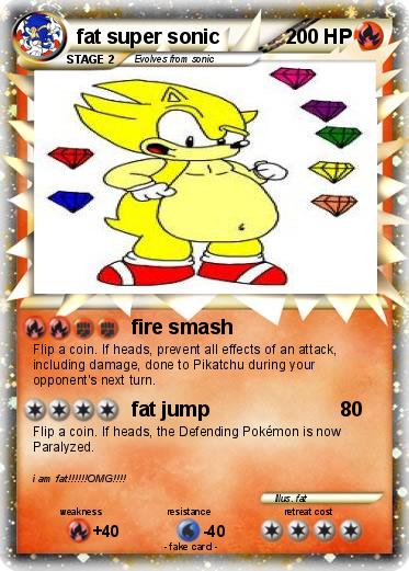 Pokemon fat super sonic