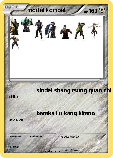 Pokemon mortal kombat