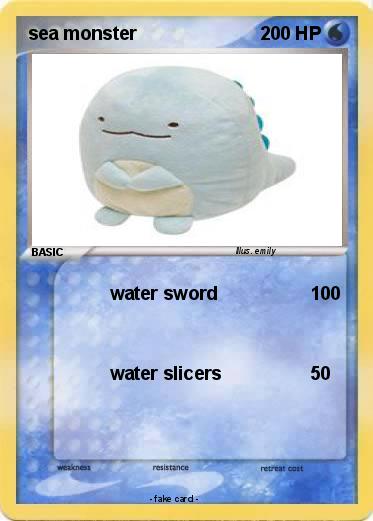 Pokemon sea monster