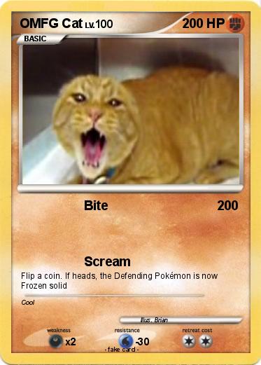 Pokemon OMFG Cat