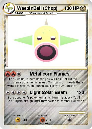 Pokemon WeepinBell (Chop)