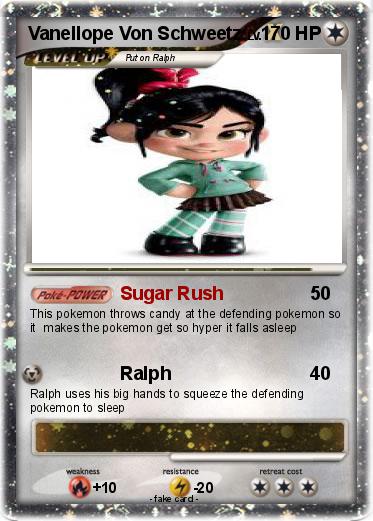 Pokemon Vanellope Von Schweetz