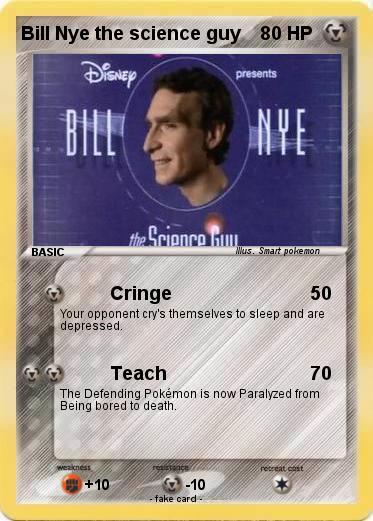 Pokemon Bill Nye the science guy