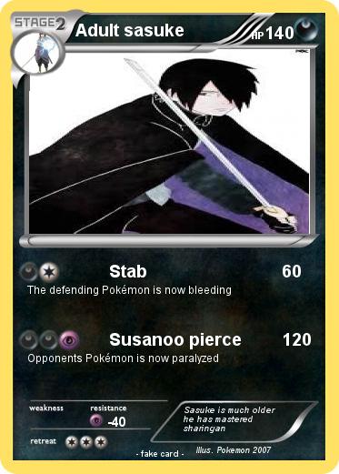 Pokemon Adult sasuke