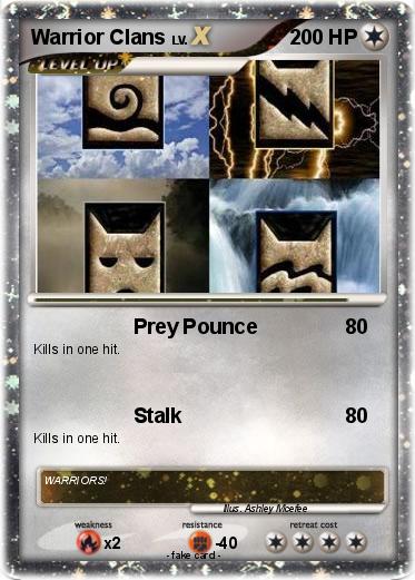 Pokemon Warrior Clans