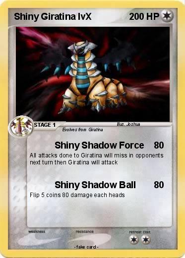 Pokemon Shiny Giratina lvX
