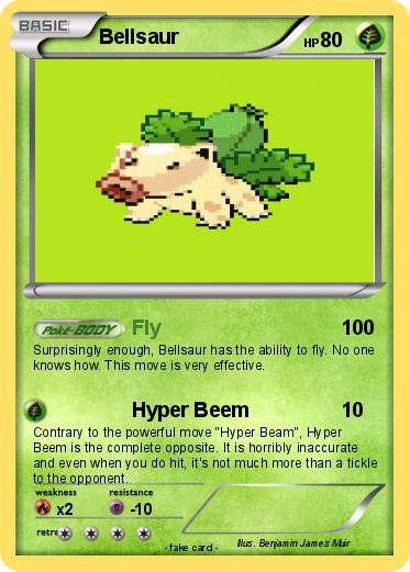 Pokemon Bellsaur