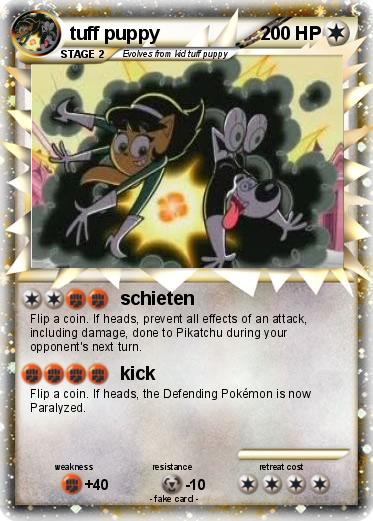 Pokemon tuff puppy
