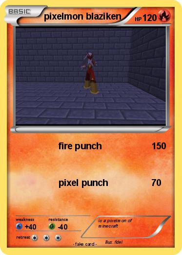 Pokemon pixelmon blaziken