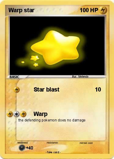 Pokemon Warp star