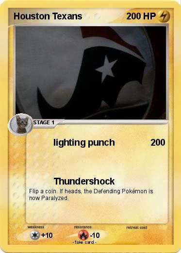 Pokemon Houston Texans