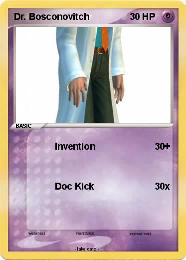 Pokemon Dr. Bosconovitch