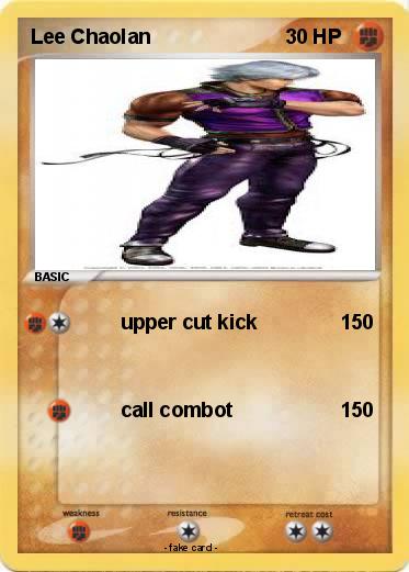 Pokemon Lee Chaolan