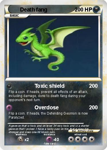 Pokemon Death fang
