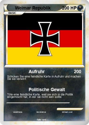 Pokemon Weimar Republik
