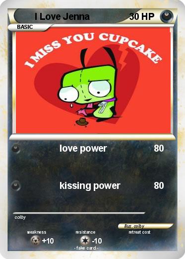 Pokemon I Love Jenna