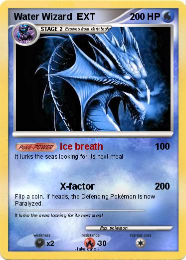 Pokemon Water Wizard  EXT