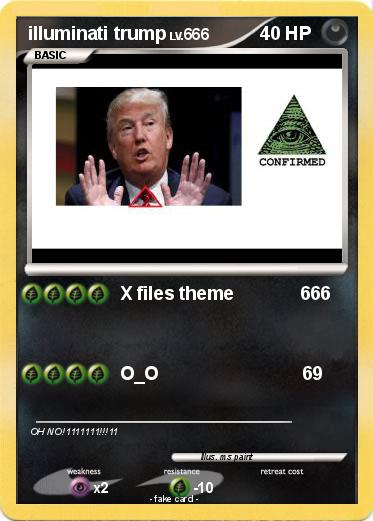 Pokemon illuminati trump