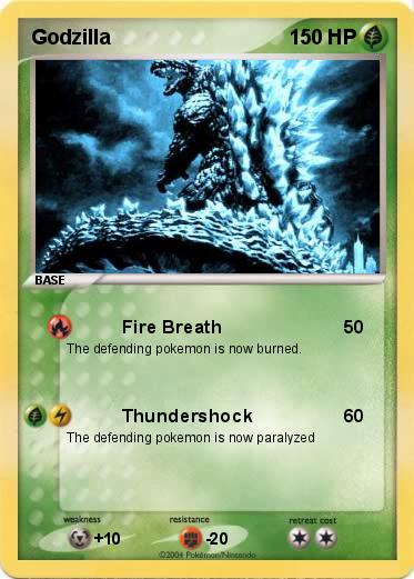 Pokemon Godzilla
