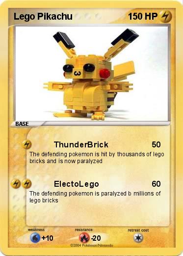 Pokemon Lego Pikachu