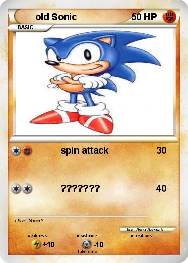 Pokemon old Sonic