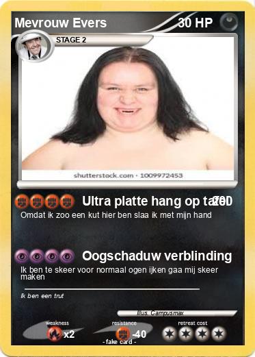 Pokemon Mevrouw Evers
