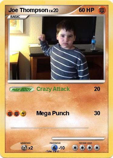 Pokemon Joe Thompson
