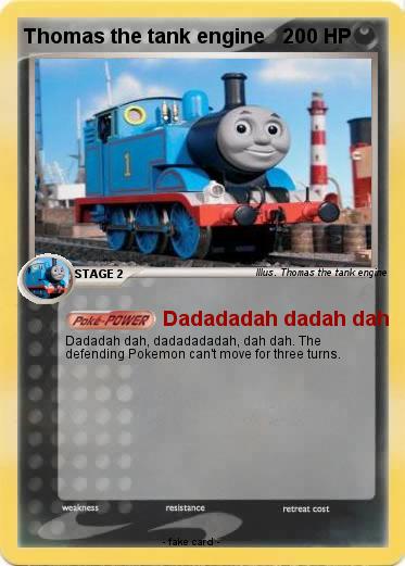 Pokemon Thomas the tank engine