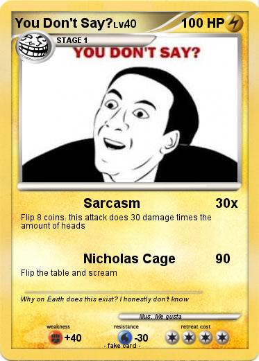 Pokemon You Don't Say?