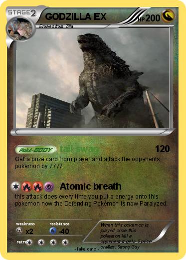 Pokemon GODZILLA EX