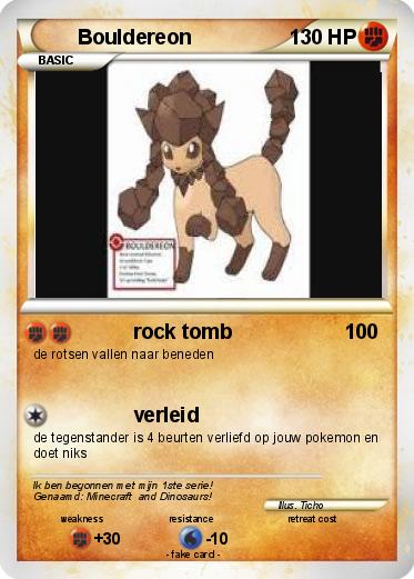 Pokemon Bouldereon