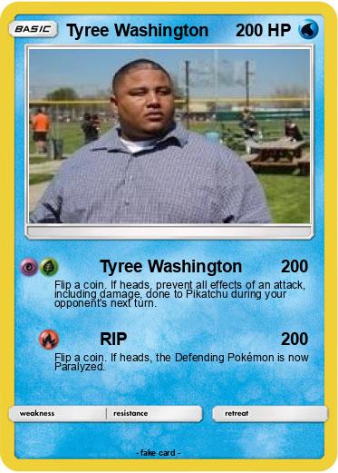 Pokemon Tyree Washington