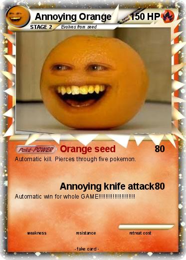 Pokemon Annoying Orange