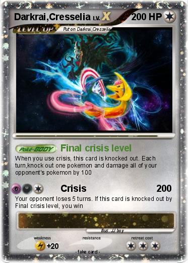 Pokemon Darkrai,Cresselia