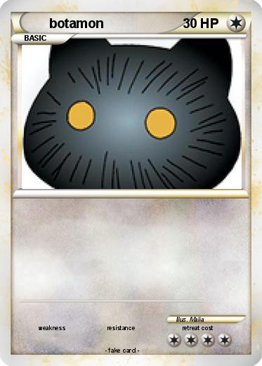 Pokemon botamon