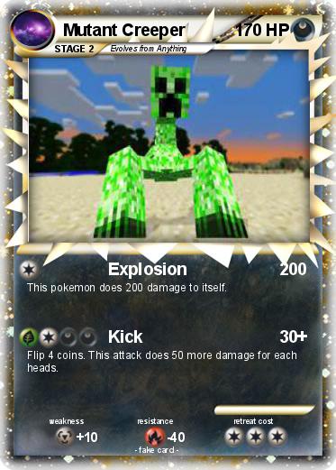 Pokemon Mutant Creeper