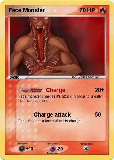 Pokemon Face Monster