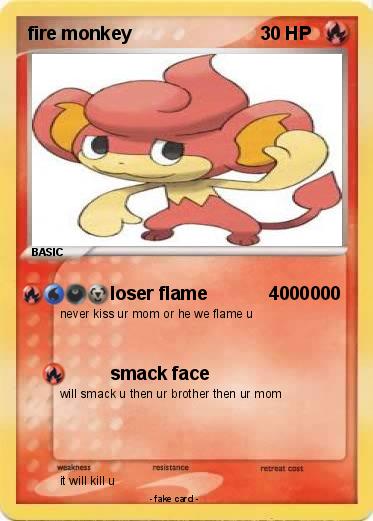 Pokemon fire monkey