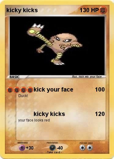 Pokemon kicky kicks