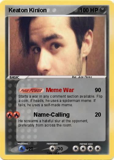 Pokemon Keaton Kinion