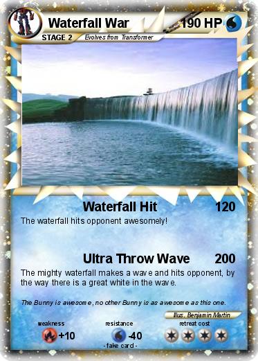 Pokemon Waterfall War