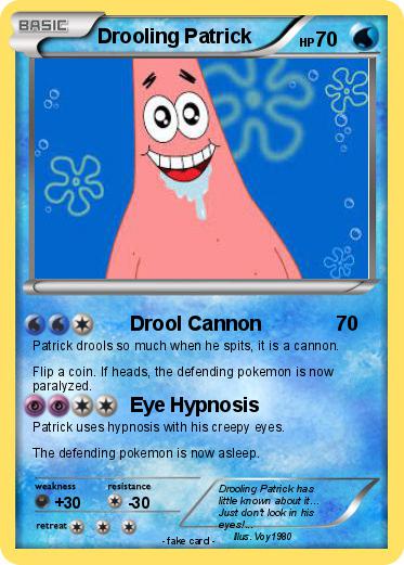 Pokemon Drooling Patrick Pokemon Drooling Patrick
