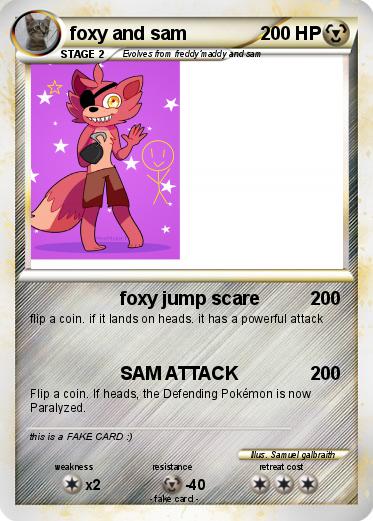 Pokemon foxy and sam