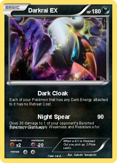 Pokemon Darkrai EX