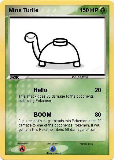 Pokemon Mine Turtle